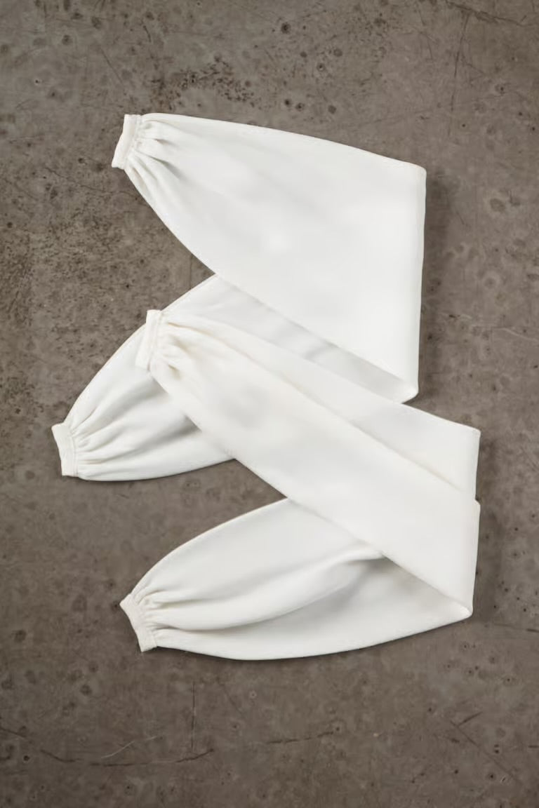 Jenny Yoo Bria off shoulder sleeve