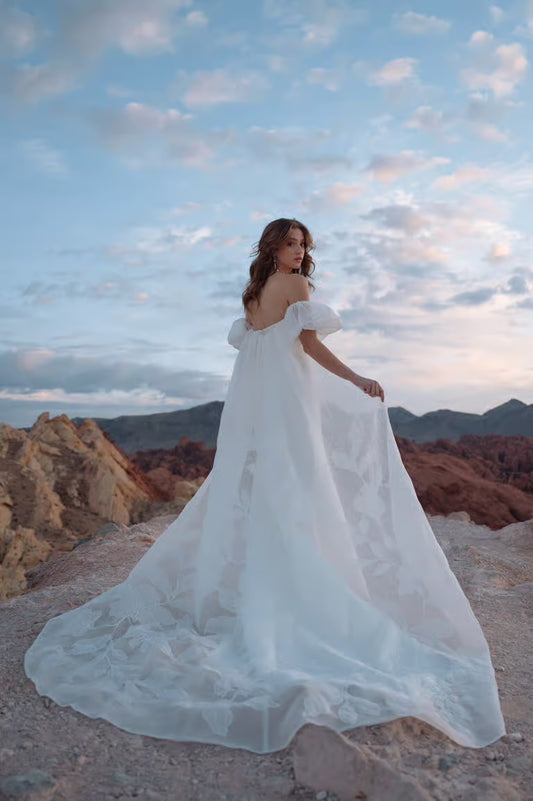 Jenny Yoo Bridal Giselle Cape - sample sale