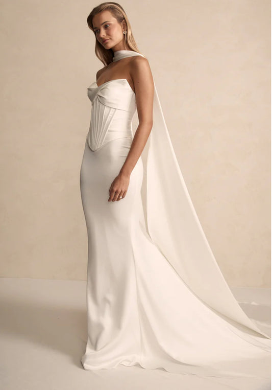 Made With Love Satin Neck Scarf