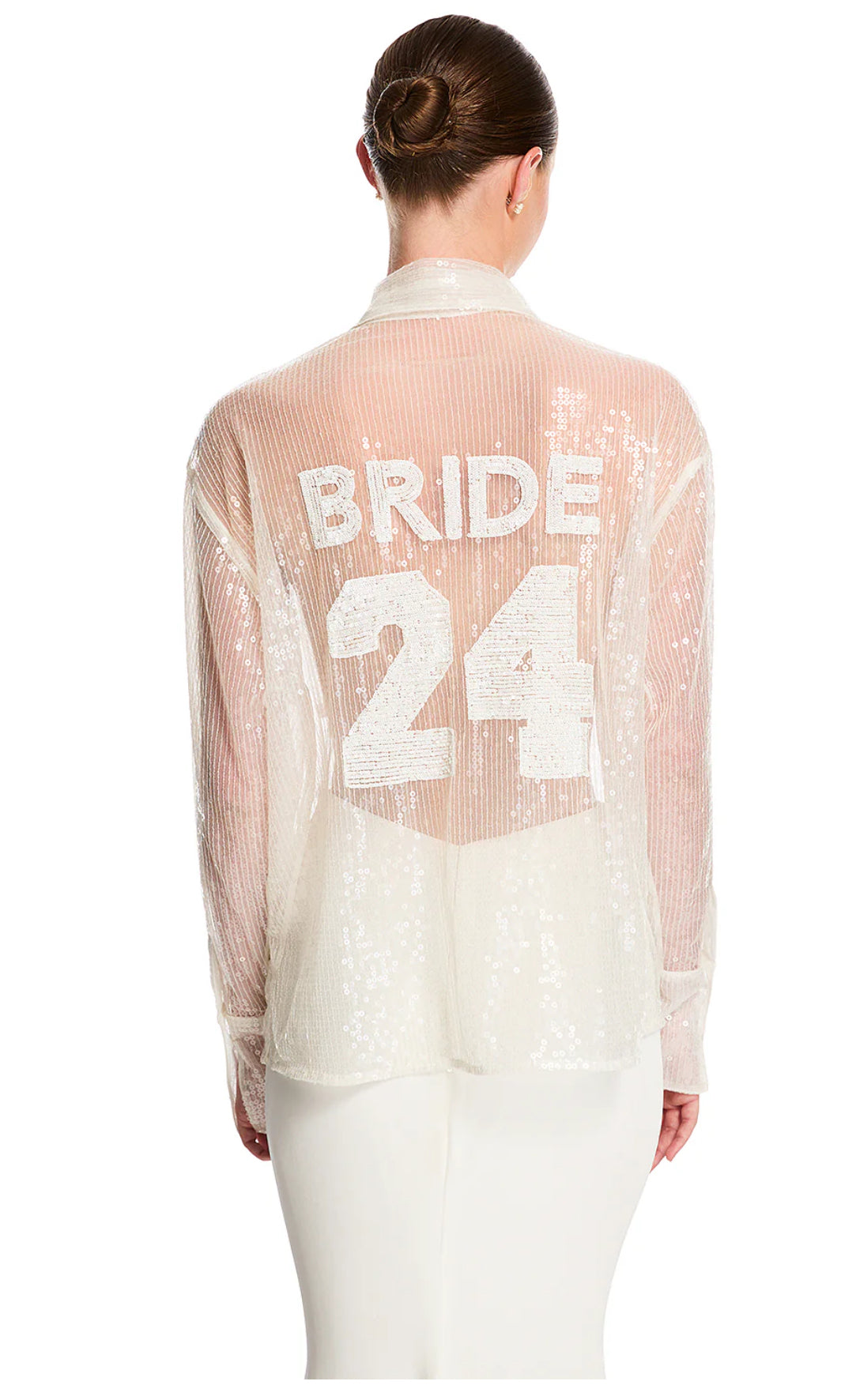 Sylvester Sequin Bride Shirt