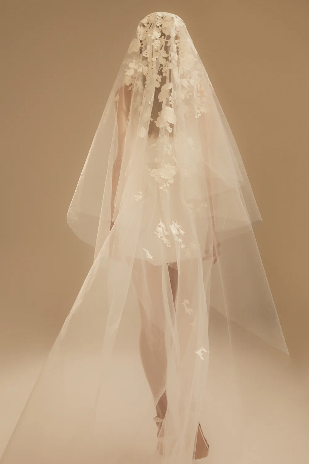 Chosen by Kyha Hepburn Double Tier Veil