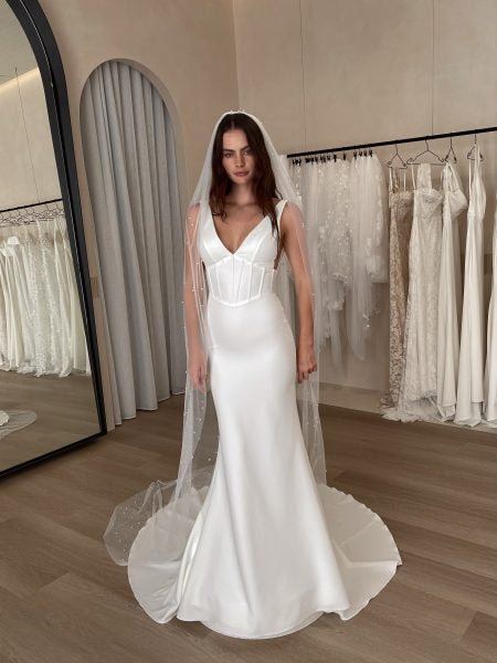 Made With Love Bridal Frances Crepe