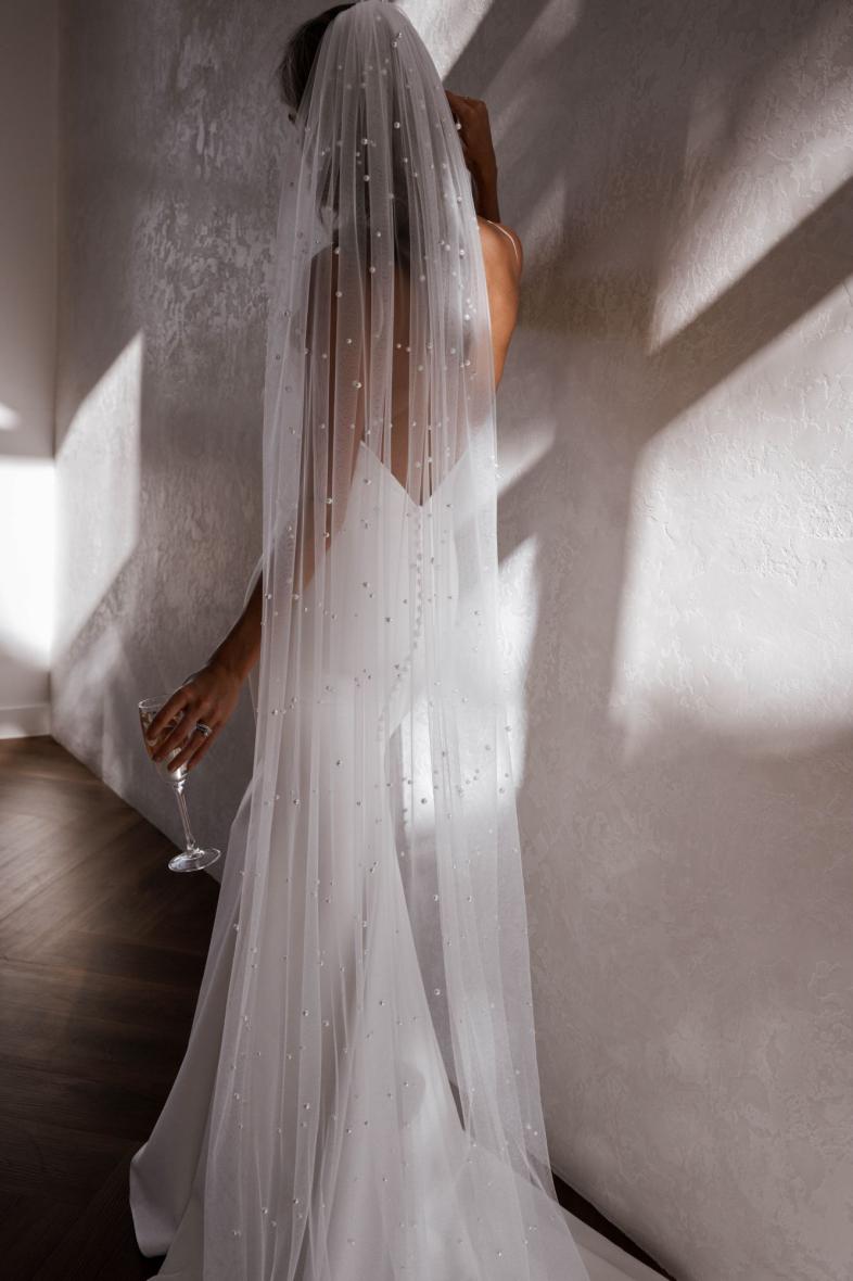 Made With Love Bridal Pearl Veil